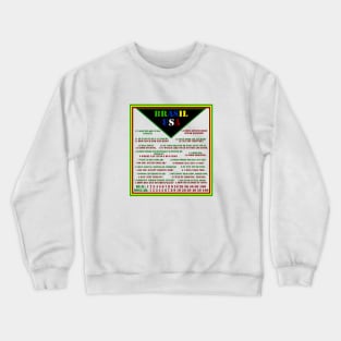 ESSENTIAL PHRASES FOR TRAVELING TO BRAZIL. SAMER BRASIL Crewneck Sweatshirt